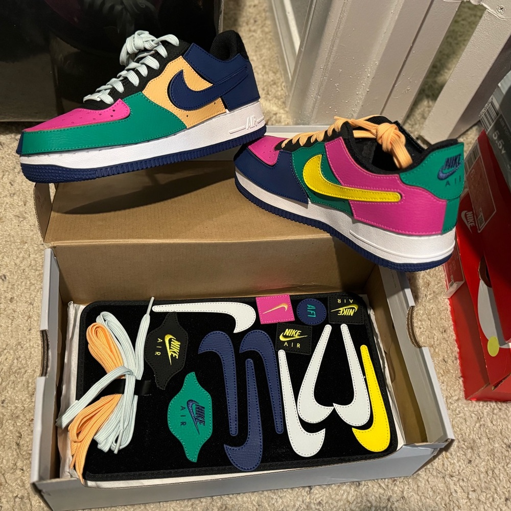 Nike Air Force 1 Multicolor Sneakers